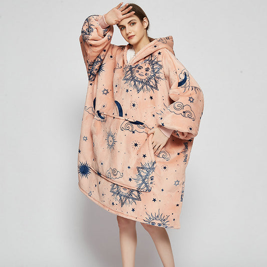 Velmora Cozy Blanket Hoodie – Stay Warm Anywhere